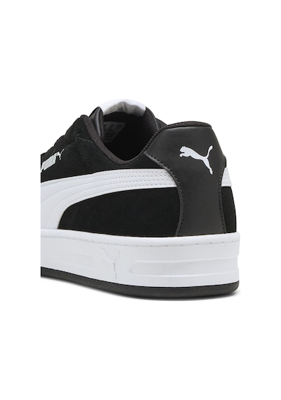 402680-01 Puma Court Classic Clean Sd Erkek Spor Ayakkabı Siyah 402680-01 Siyah Beyaz