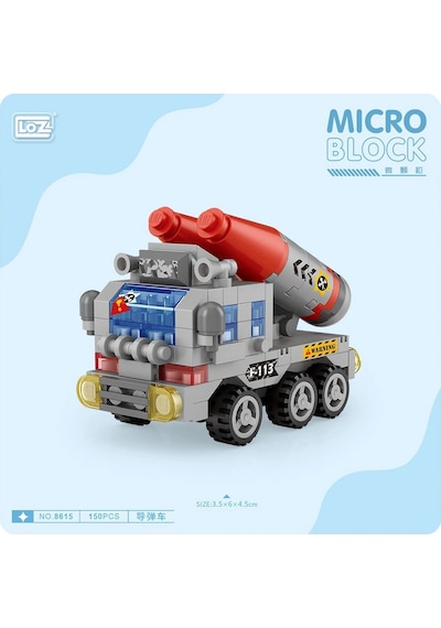 Lz8615 Loz Araba Blok Seti Mini Poşet 150 Parça -vagon Life