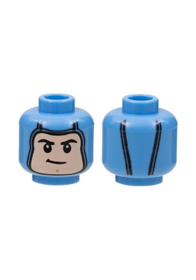 Minifigür Parçaları: Kafa: 3626pb3012