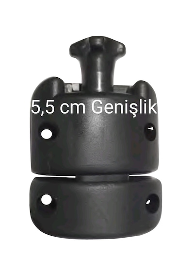 5,5 Cm Genişliğinde Cam Balkon Emniyet Kilidi Geçmeli