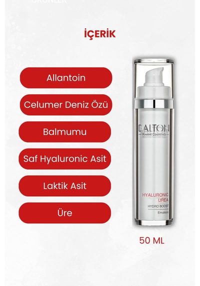 Kuru Cilt Için Dolgunlaştırıcı, Yoğun Nemlendirici Hyaluronıc Urea Emülsiyon - 56782515