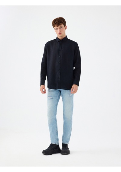 Ricardo Slim Fit Erkek Pantolon Denim