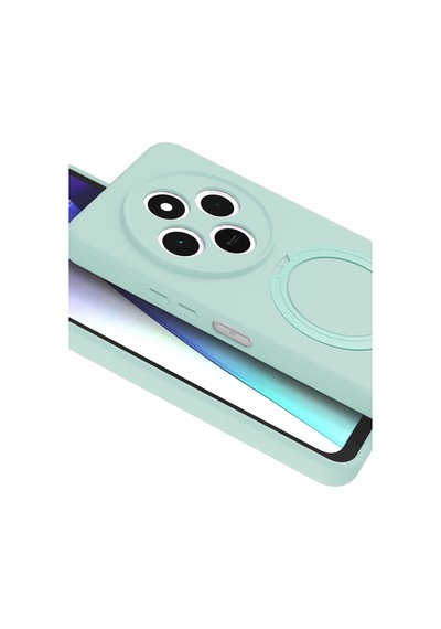 Redmi 14c Regal Magsafe Standlı Kapak - Su Yeşili Bz8683140894016