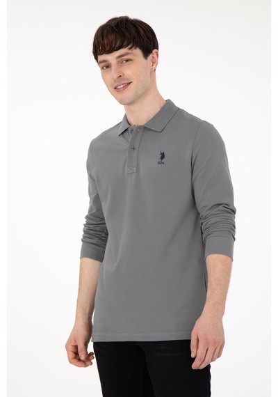U.s. Polo Assn. Erkek Gri Sweatshirt 50289062-vr024 Gri