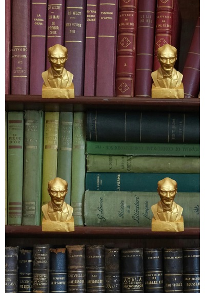 Dekoratif Atatürk Büstü Biblosu Minik Boy 19 Mayıs Hediyesi Öğretmene Hediye 8cm 5cm Sarı - 703564072
