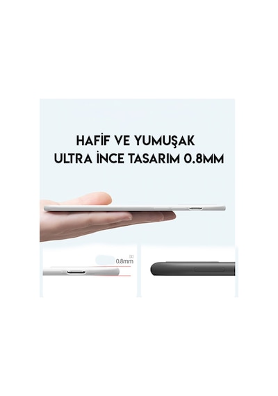 Baseus Jelly Liquid Silica Gel Apple Uyumlu iPhone 11 Pro Max 6.5 Kilif Seffa 471185934