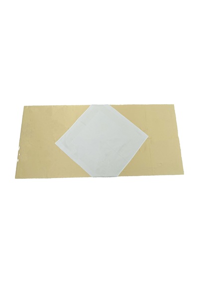 Krem 80cmx80cm Ve Sarı 140cmx240cm Pamuklu Masa Örtüsü 2 Li Set