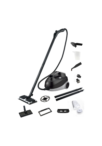 Pirantech CB-107C Çok Fonksiyonlu Buharlı Temizlik Makinası + Pirantech EK200 Torbasız Kablolu Dikey Süpürge