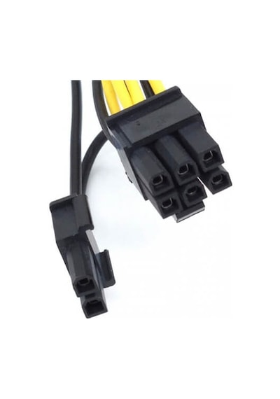 Sata To 6+2 Pin 8 Pin Ekran Kartı Power Çevirici Kablo Bakır 20Cm