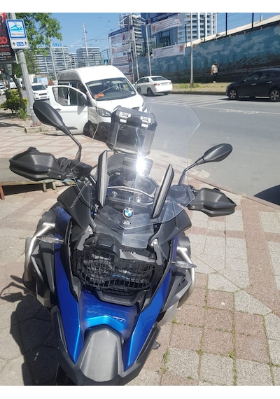 19-24 Bmw 1250Gs 1250Adv Uzun Ön Cam Zeus Şeffaf 52 CM 4 MM