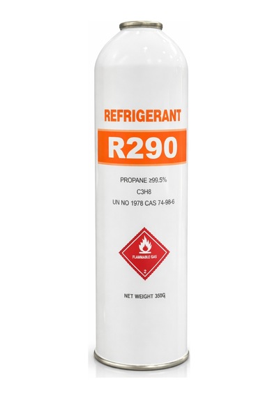 R290 350 Gr Propan Soğutucu Gaz Beyaz