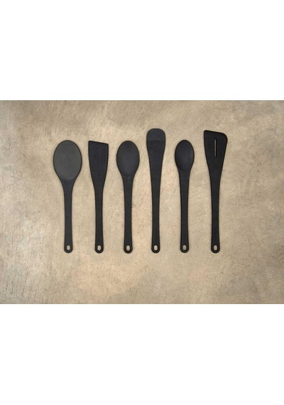Epicurean Mutfak Serisi Siyah Köşeli Spatula Diğer