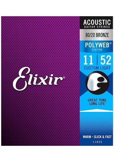 Elixir 011-052 Polyweb Coating Bronz Akustik Gitar Teli