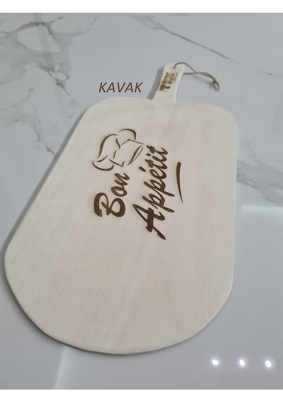 Mermer Mutfak Ahşap Fırın Küreği Pizza Küreği 19X40Cm Kavak Mermer Mutfak Ahşap Fırın Küreği Pizza Küreği 19X40Cm Kavak
