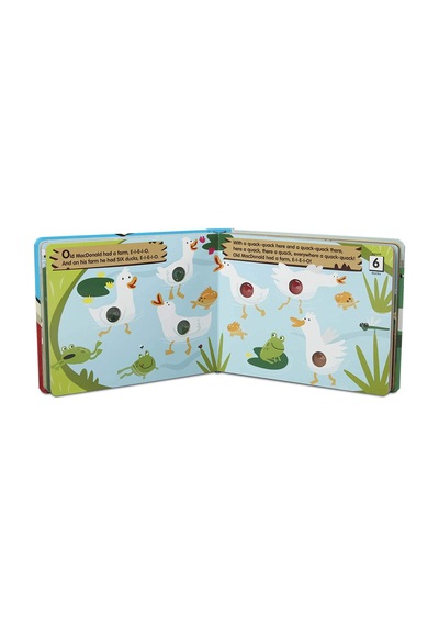Melissa And Doug Poke-A-Dot Interaktif Kitap - Old Macdonald'S Fa