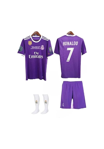 Real Madrid 2017 Cardiff Şampiyonlar Ligi Finali Cristiano Ronald Çok Renkli