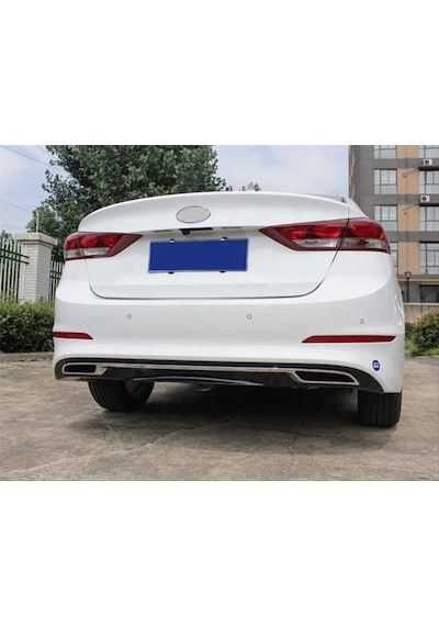 Autogp Hyundai Elantra Arka Tampon Difüzörü Amg Model 2017+