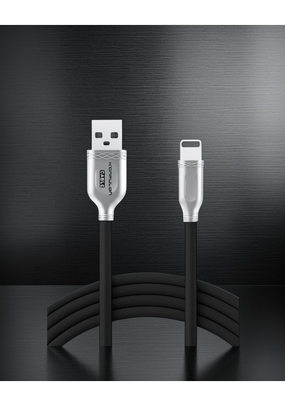 iPhone Uyumlu S48 Lightning Kablo 1m 3a - Siyah
