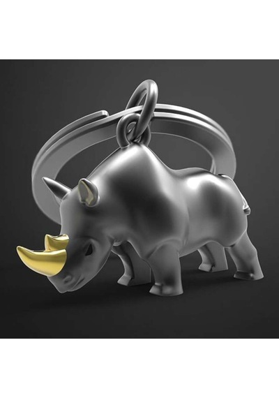 Metalmorphose Rhino Anahtarlık