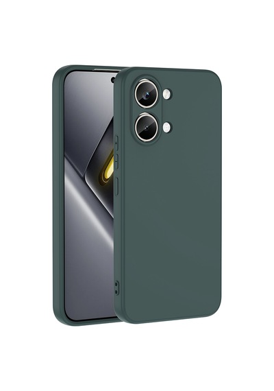Teleplus Xiaomi Poco X8 Pro Max Kılıf Kamera Korumalı İçi Kadife Mara Lansman Silikon Mürdüm