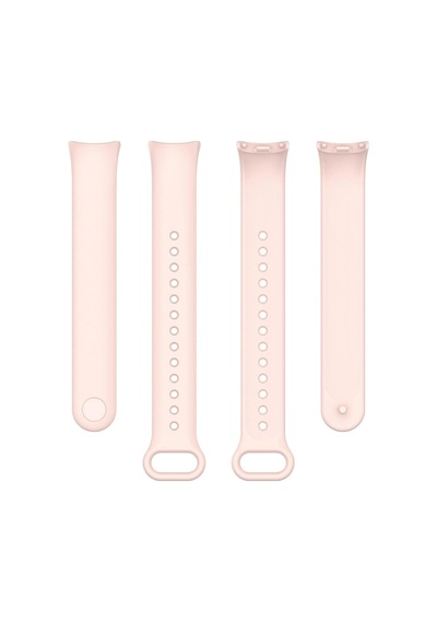 Xiaomi Mi Band 8 İçin Silikon Kordon Pudra Mi Band 8 İle Uyumlu Kordon - Pudra Çok Renkli