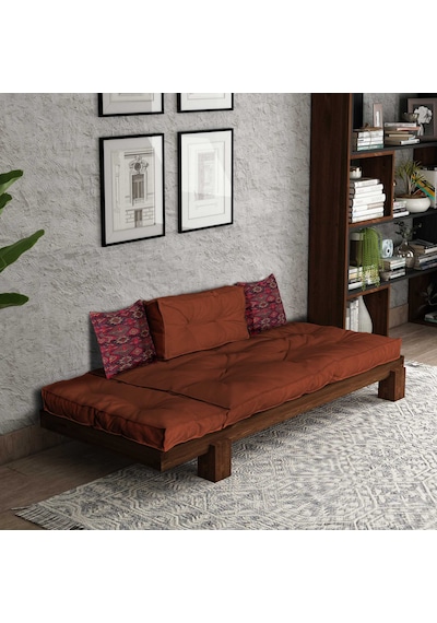 Woodesk Arin Masif Ceviz-kiremit Renk Sedir Cpt8381-200