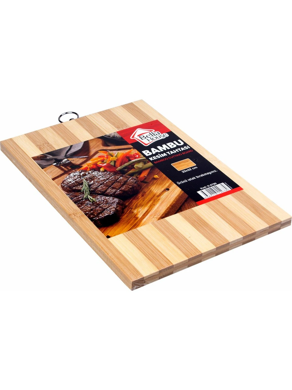 20x30 Bambu Kesim Panosu Kahverengi