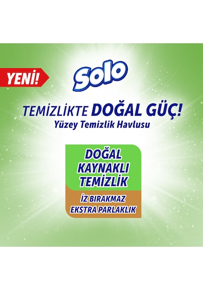 Solo Beyaz Sabun Ferahlığı Yüzey Temizlik Havlusu 4'lü