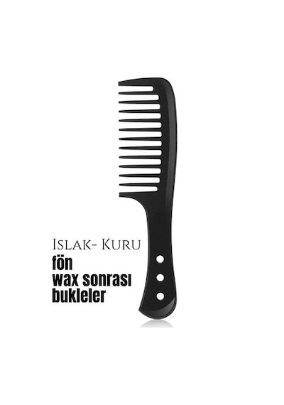 Zenvac Bukleli Saç Fön Wax Sonrası Tarak Karbon Nano Absolute Professional 720622 Zenvac29