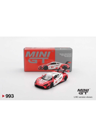 Mini Gt 1/64 Mclaren 720s Gt3 Evo Pfaff Motorsports 2024 Imsa Laguna Seca 993