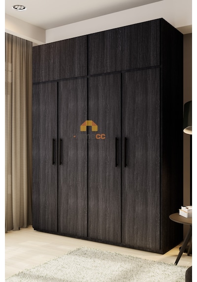 Yapışkanlı Folyo - Premium Ahşap Koyu Meşe Kaplama Kağıdı - Mobilya Duvar Kapı - 120cm Geniş - Pw719 120 X 400 Cm
