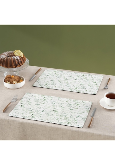 Karaca Home Petra Patterned Amerikan Servisi 2'li Set Yeşil