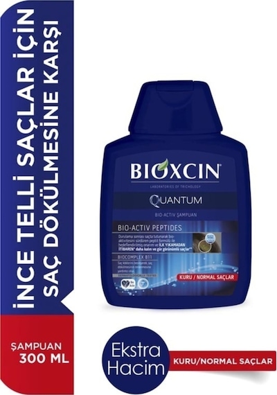 Quantum Kuru Ve Normal Saçlar Için Şampuan 300 Ml Kutusuz