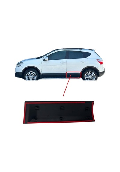 Nissan Qashqai Kapı Bandı Çıta Arka Sol 2010-2011-2012-2013