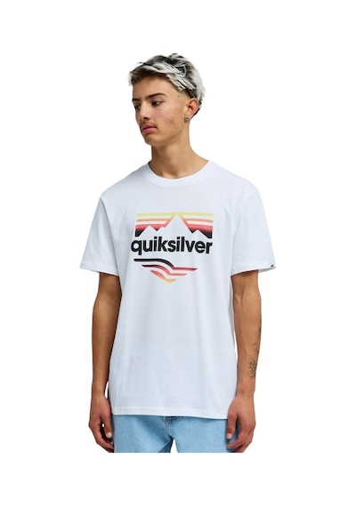 Quiksilver Ev Horizon Fade Erkek Tişört BEYAZ