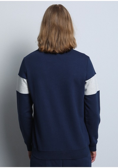 Ramsey Lacivert Düz Sweatshirt