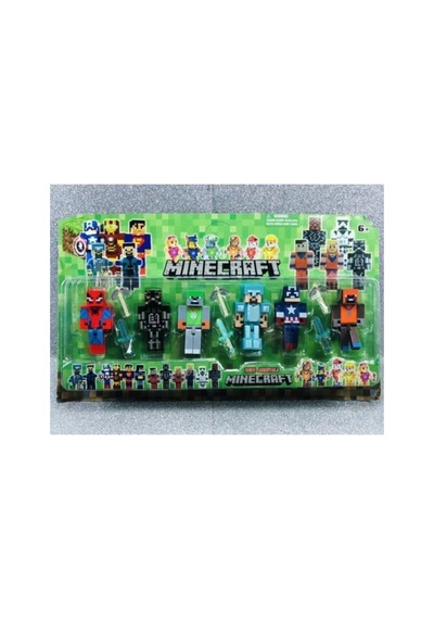 Spiderman Kaptan Amerika Paw Patrol 12 Parça Oyuncak
