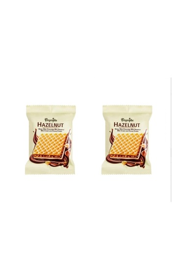Hazelnut Kare Gofret 30gr X2
