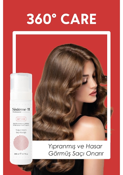 Sisteme 11 Yoğun Bakım Saç Köpüğü 200 Ml