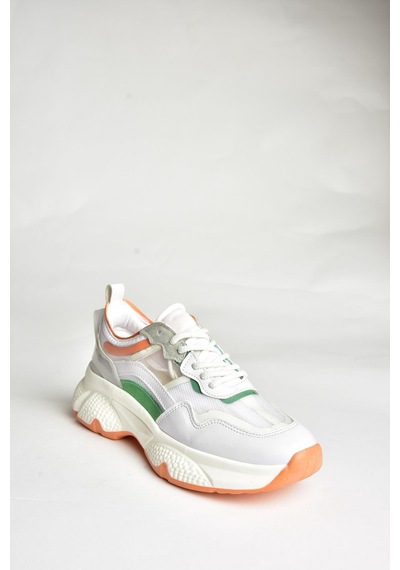 Fox Shoes U973568209 Beyaz/turuncu Kalın Tabanlı Spor Ayakkabı Sneakers Beyaz/turuncu-suni Deri Beyaz - Turuncu Fox Shoes U973568209 Beyaz/turuncu Kalın Tabanlı Spor Ayakkabı Sneakers Beyaz/turuncu-suni Deri Beyaz - Turuncu