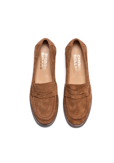 Sigaro Taba C270 Babet Kadın Diğer 2016 21 Chiara Bellini Split Suede Taba