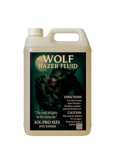 Wolf Hx-pro Hz5 Yağ Bazlı Profesyonel Hazer Sıvısı