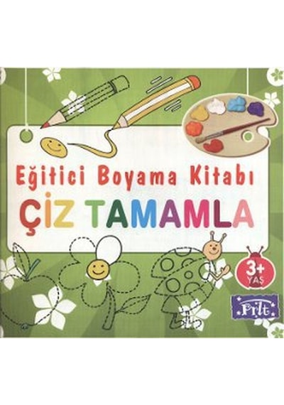 Eğitici Boyama Kitabı - Çiz Tamamla- Parıltı Yayınları