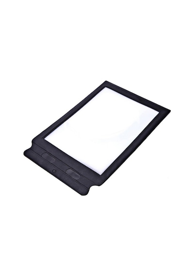 3X Büyüteç A4 Boyutu 30X19.5Cm Esnek Pvc Plastik Tam Sayfa Okuma