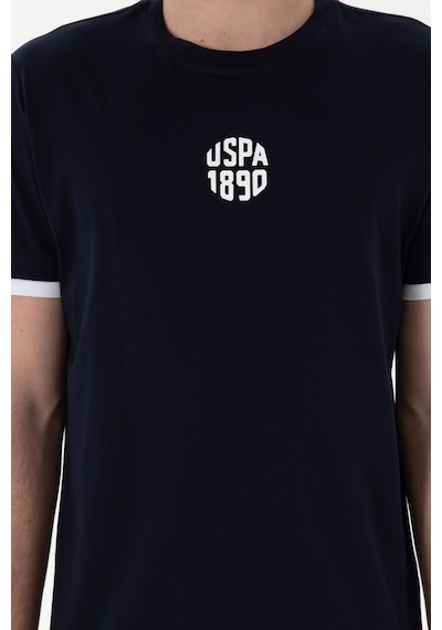 U.S. Polo Assn. Erkek Regular Fit Bisiklet Yaka Lacivert Tişört 50306900-VR033