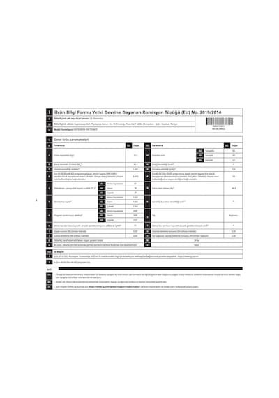 LG F4Y7EYWYP 11 kg 1400 Devir Çamaşır Makinesi