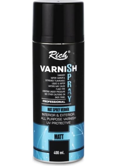 Rich Mat Sprey Vernik 400Ml Rich Mat Sprey Vernik 400Ml