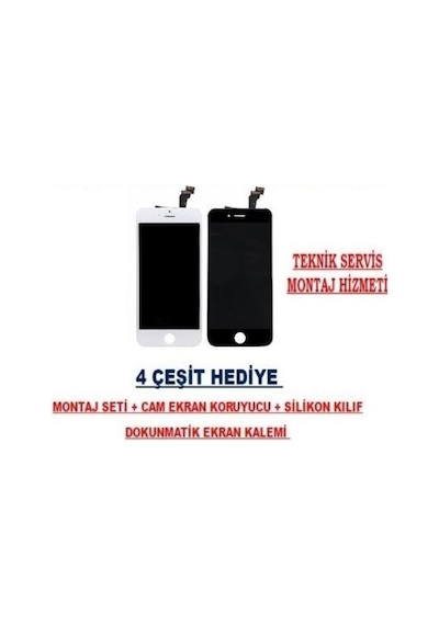 Apple Uyumlu iPhone 6 Plus Lcd Ekran + Dokunmatik + 4