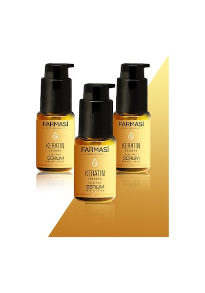 Farmasi Keratin Therapy Onarıcı Saç Bakım Serumu 3 x 30 ML