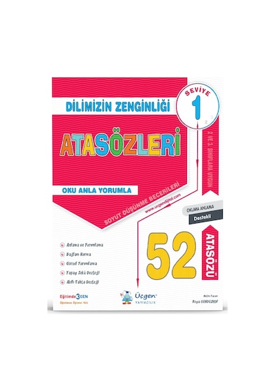 Üçgen 2026 2. Sınıf Dilimizin Zenginliği Atasözleri 1. Seviye